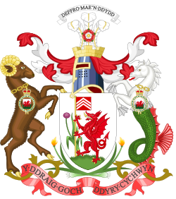 Emblem of City of Cardiff Council