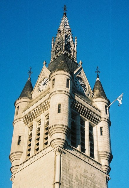 Municipal Buildings And Tolbooth, Castle Street, Aberdeen