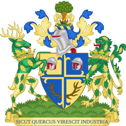 Emblem of Mansfield District Council